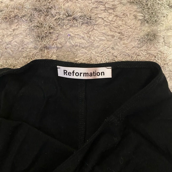 Reformation Mini Body-con Black Dress size small - Picture 2 of 2